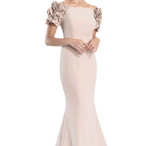 Alexander by Daymor 1270 Prom Dress Cream Size 10 - Picture 1 of 5